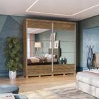 Guarda-roupa Casal 100% Mdf Kappesberg 2 Portas De Correr Com