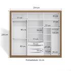 Guarda-roupa Casal 100% Mdf Kappesberg 6 Portas 4 Gavetas Bra