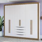 Guarda-roupa Casal 100% Mdf Kappesberg 6 Portas 4 Gavetas Bra