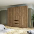 Guarda-roupa Casal 100% Mdf Kappesberg 6 Portas 4 Gavetas Nog