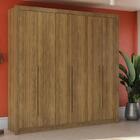 Guarda-roupa Casal 100% Mdf Kappesberg 6 Portas 8 Gavetas Nog