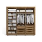 Guarda-roupa Casal 100% Mdf Kappesberg 6 Portas Com Espelhos