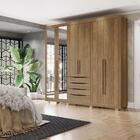Guarda-roupa Casal 100% Mdf Kappesberg 8 Espelhos 6 Portas 4