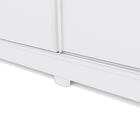 Guarda-roupa Casal 100% Mdf Kappesberg C/pés 3 Portas De Corr