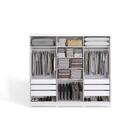 Guarda-roupa Casal 100% Mdf Kappesberg C/pés E 3 Espelhos 3 P