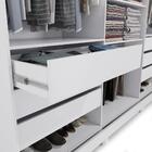 Guarda-roupa Casal 100% Mdf Kappesberg C/pés E 3 Espelhos 3 P