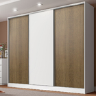 Guarda Roupa Casal 100% Mdf Madesa Royale 3 Portas De Correr