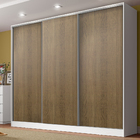 Guarda Roupa Casal 100% Mdf Madesa Royale 3 Portas De Correr
