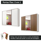 Guarda Roupa Casal 100% Mdf Madesa Royale 3 Portas De Correr
