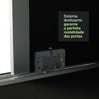 Guarda Roupa Casal 100% Mdf Madesa Royale 3 Portas De Correr