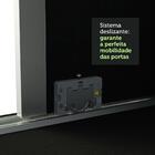 Guarda Roupa Casal 100% Mdf Madesa Royale 3 Portas De Correr