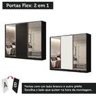 Guarda Roupa Casal 100% Mdf Madesa Royale 3 Portas De Correr