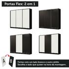 Guarda Roupa Casal 100% Mdf Madesa Royale 3 Portas De Correr