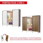 Guarda Roupa Casal 100% Mdf Madesa Zurique 3 Portas De Correr