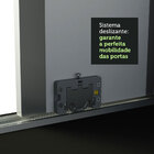 Guarda Roupa Casal 100% Mdf Madesa Zurique 3 Portas De Correr