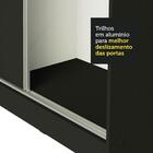 Guarda Roupa Casal 100% Mdf Madesa Zurique 3 Portas De Correr