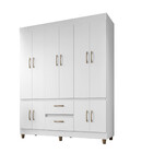 Guarda Roupa Casal 10 Portas 2 Gavetas 20102 Araplac
