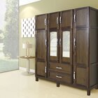 Guarda-roupa Casal 10 Portas 2 Gavetas Maceió Rodmóveis Imbui