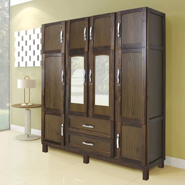 Guarda-roupa Casal 10 Portas 2 Gavetas Maceió Rodmóveis Imbui