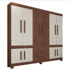 Guarda Roupa Casal 10 Portas 3 Gavetas 100% Mdf Lucca Imbuia