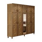 Guarda-roupa Casal 10 Portas Espelho 3 Gavetas