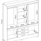 Guarda Roupa Casal 10 Portas New Murano  Off White