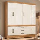 Guarda Roupa Casal 10 Portas New Murano Demobile