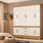 Guarda Roupa Casal 10 Portas New Murano Demobile