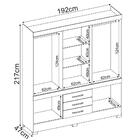 Guarda Roupa Casal 10 Portas New Murano Demobile