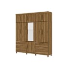 Guarda Roupa Casal 11 Portas 6 Gavetas Com Espelho Triplex Tr
