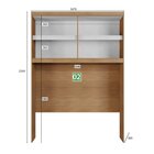 Guarda Roupa Casal 11 Portas 7 Gavetas Com Ponte Aérea Cairo