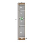 Guarda Roupa Casal 11 Portas 7 Gavetas Com Ponte Aérea Cairo