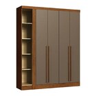 Guarda-roupa Casal 11 Portas Infinity Cedro/duna