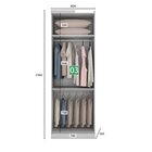 Guarda Roupa Casal 12 Portas 7 Gavetas Com Ponte Aérea E 2 Me