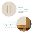 Guarda Roupa Casal 149,10cm 4 Portas E 2 Gavetas Capelinha Co