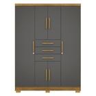 Guarda Roupa Casal 151 Cm 6 Portas 3 Gavetas Vlr