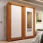 Guarda-roupa Casal 160cm 2 Portas De Correr Com Espelho Flex