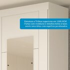 Guarda Roupa Casal 160cm 2 Portas De Correr Com Espelhos 100%