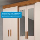 Guarda-roupa Casal 178,80cm 6 Portas 9 Gavetas Capelinha Com
