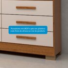 Guarda-roupa Casal 178,80cm 6 Portas 9 Gavetas Capelinha Com