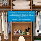 Guarda-roupa Casal 178,80cm 6 Portas 9 Gavetas Capelinha Com
