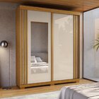 Guarda-roupa Casal 180cm 2 Portas Com Espelho Freesia Espress