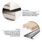 Guarda-roupa Casal 180cm 2 Portas Com Espelho Freesia Espress