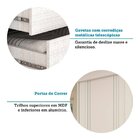 Guarda Roupa Casal 180cm 2 Portas De Correr 100% Mdf Yasamen