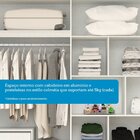 Guarda Roupa Casal 180cm 2 Portas De Correr 100% Mdf Yasamen