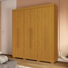 Guarda-roupa Casal 180cm 6 Portas Sakura Espresso Móveis Cina