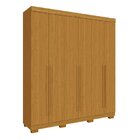 Guarda-roupa Casal 180cm 6 Portas Sakura Espresso Móveis Cina