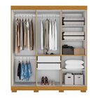 Guarda-roupa Casal 180cm 6 Portas Sakura Espresso Móveis Cina