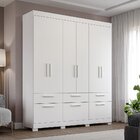 Guarda-roupa Casal 192cm 7 Portas 5 Gavetas 100% Mdf Coimbra