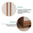Guarda-roupa Casal 192cm 7 Portas 5 Gavetas 100% Mdf Coimbra